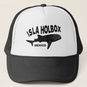 Gorra De Camionero Buceo con tiburones ballena Isla Holbox México