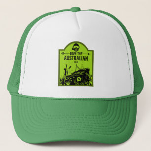 Gorra De Camionero Buceo en barco en Australia