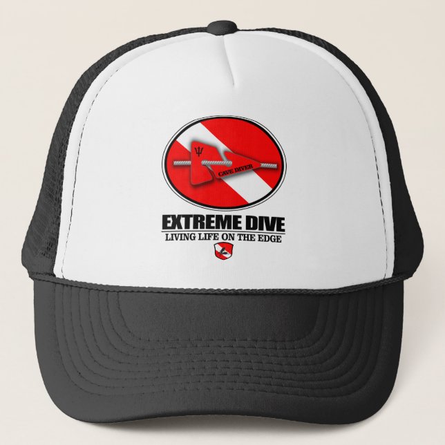 Gorra De Camionero Buceo extremo (buceo de cuevas) (Anverso)