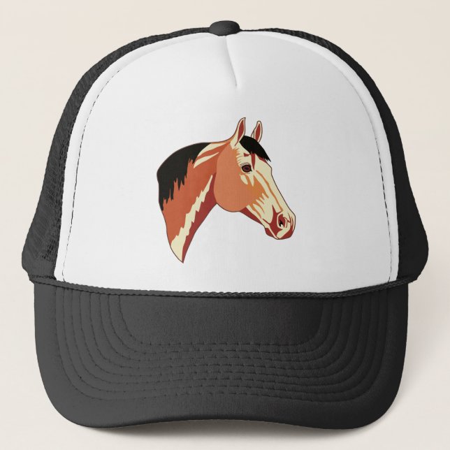Gorra De Camionero Buckskin Quarter Horse (Anverso)