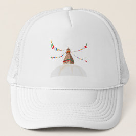 Gorra De Camionero Buda Boudha Swoyambhu