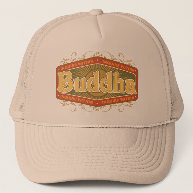 Gorra De Camionero Buda investiga dentro (Anverso)