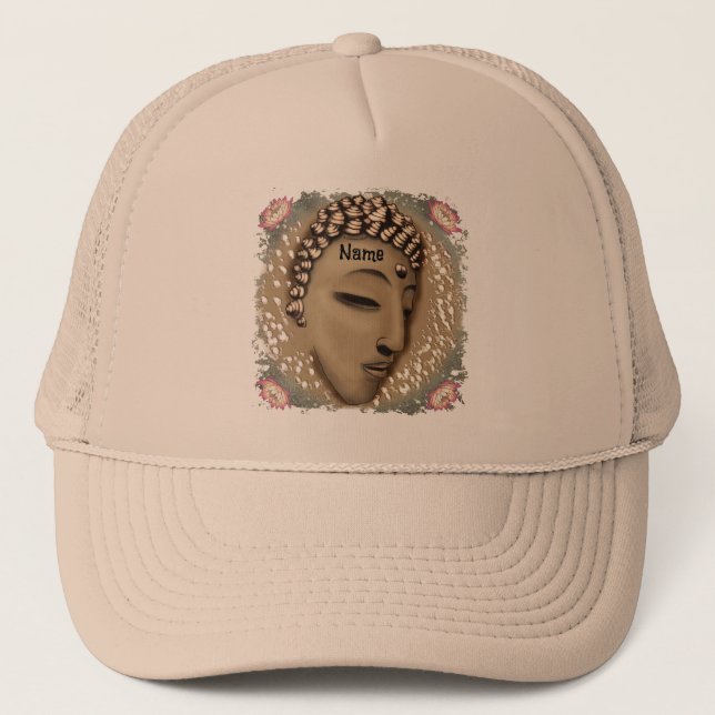 Gorra De Camionero Buda Sepia Peace (Anverso)