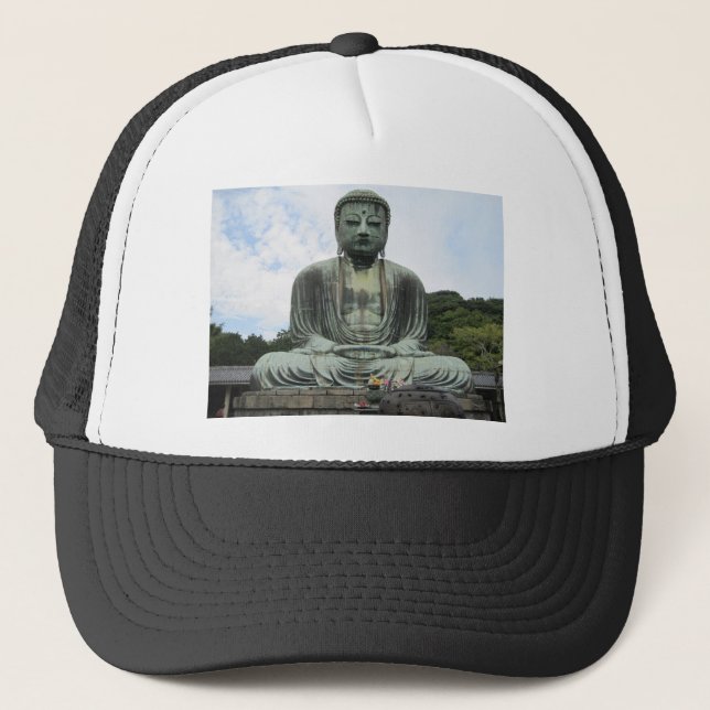 Gorra De Camionero Budismo estatua de Buda (Anverso)