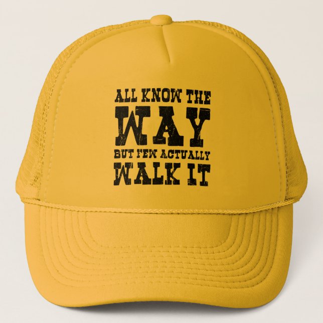 Gorra De Camionero Budismo zen Espagueti estilo occidental (Anverso)