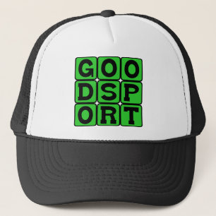 Gorra De Camionero Buen Deportista, Oponente Honorable