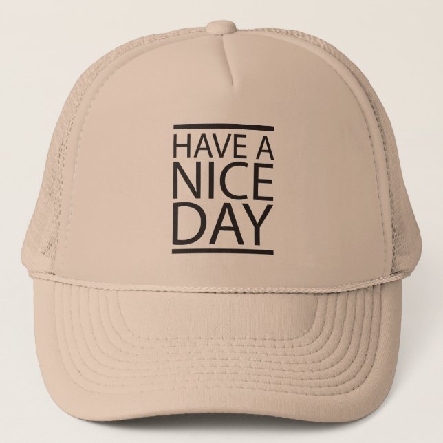 Gorra De Camionero Buen día (Anverso)