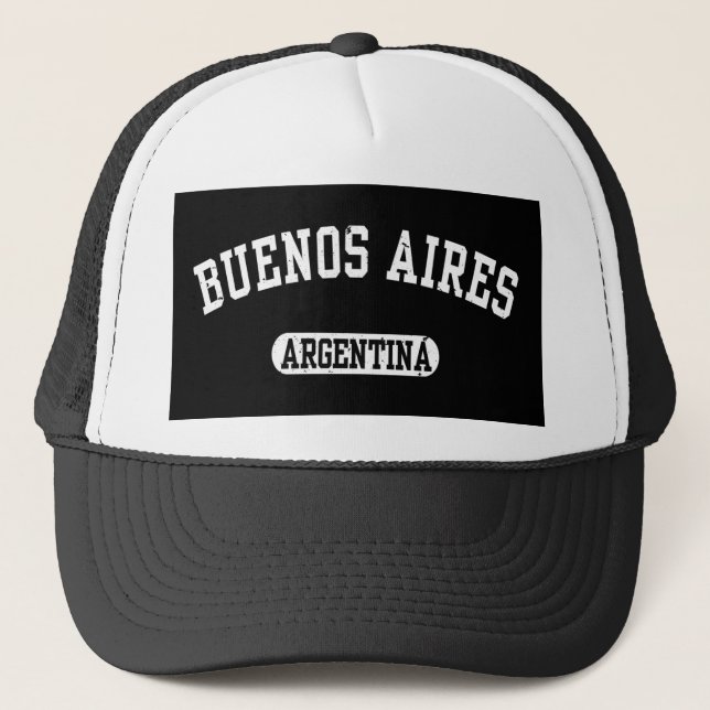 Gorra De Camionero Buenos Aires Argentina Vintage (Anverso)