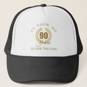 Gorra De Camionero Buenos ojos 90 cumpleaños