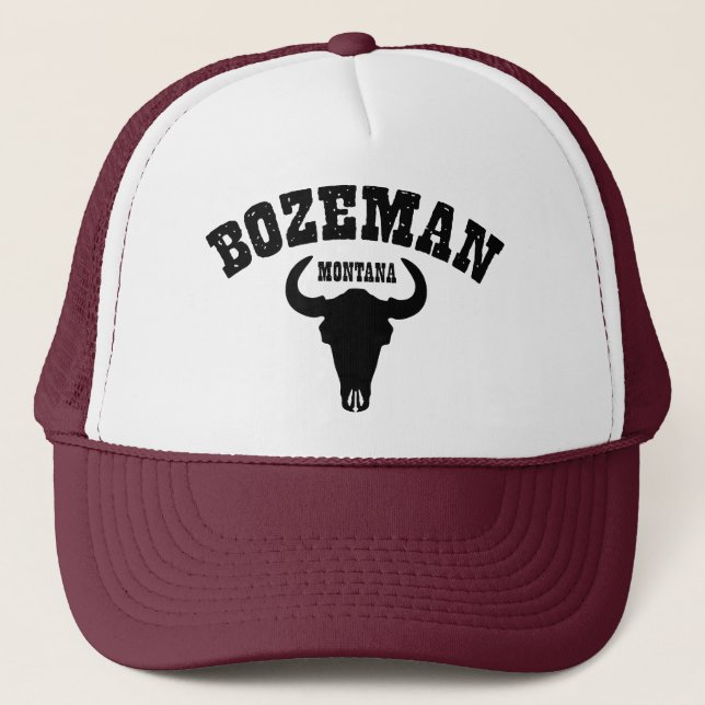 Gorra De Camionero Buey de Bozeman (Anverso)