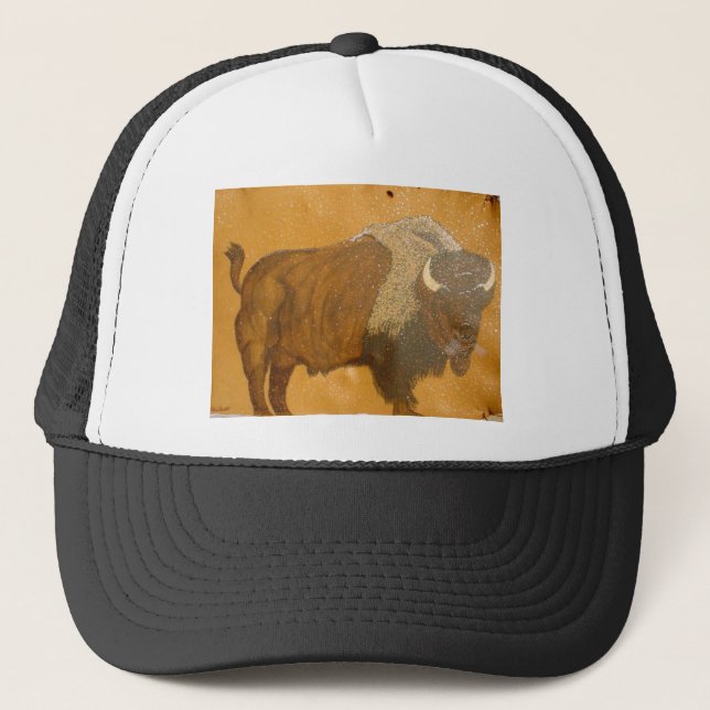 Gorra De Camionero Búfalo (Anverso)