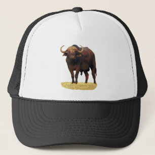 Gorra De Camionero Búfalo de agua africano
