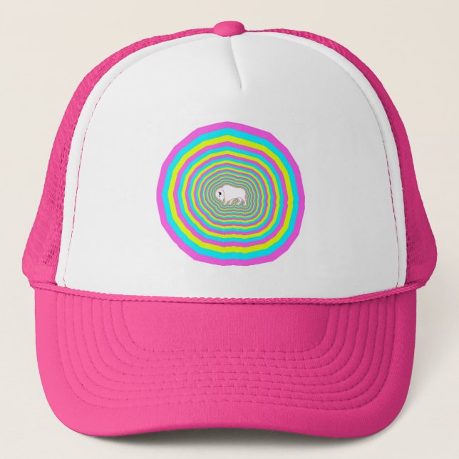 Gorra De Camionero Búfalo de neón (Anverso)