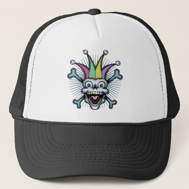 Gorra De Camionero Bufón alegre (Anverso)