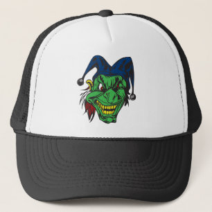 Gorra De Camionero Bufón asustadizo verde