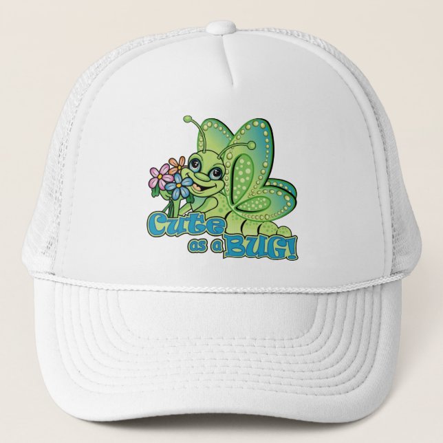 Gorra De Camionero Bug Cute (Anverso)
