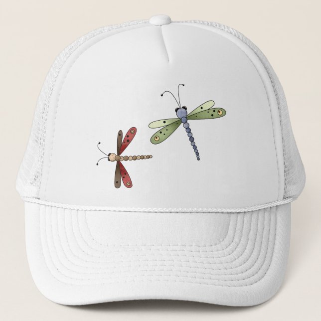 Gorra De Camionero Buggin usted también · Libélulas (Anverso)