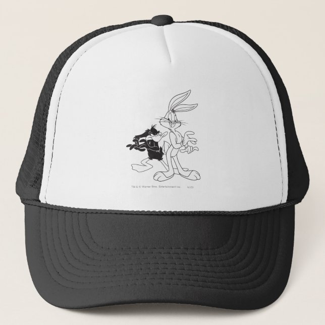 Gorra De Camionero BUGS BUNNY™ y DAFFY DUCK™ (Anverso)