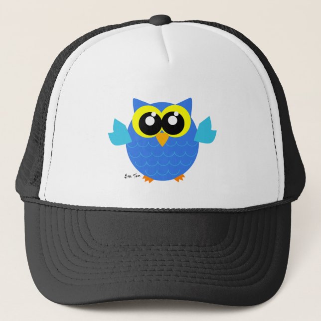 Gorra De Camionero Búho (Anverso)
