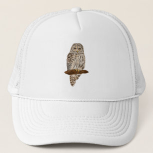 Gorra De Camionero Búho Barreteado