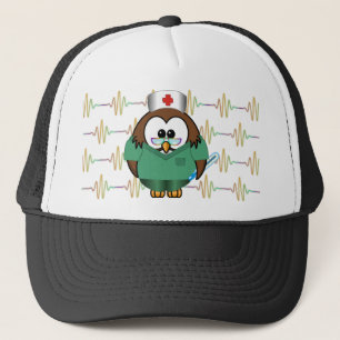 Gorra De Camionero búho de enfermera