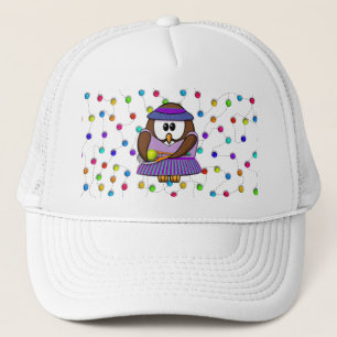 Gorra De Camionero búho de tenis - chica