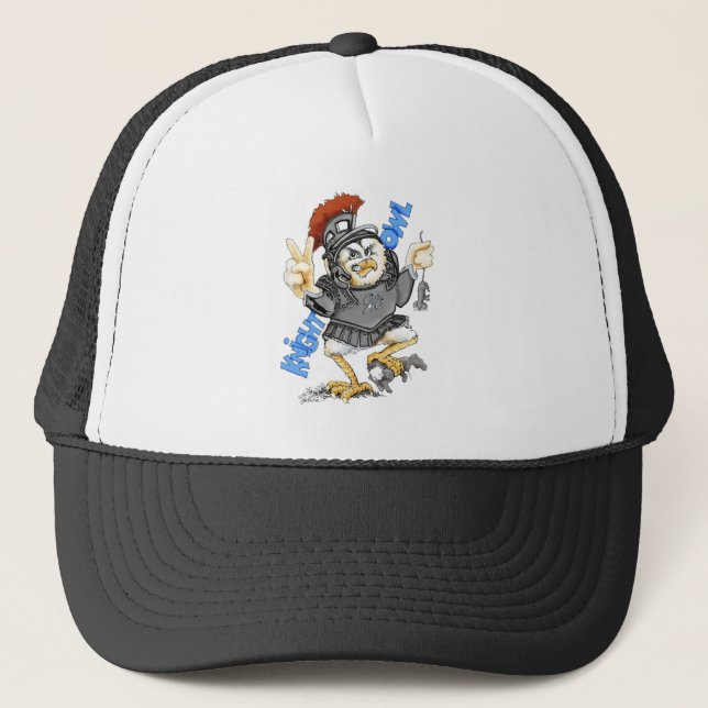 Gorra De Camionero Búho del caballero (Anverso)