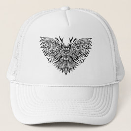 Gorra De Camionero Búho tribal