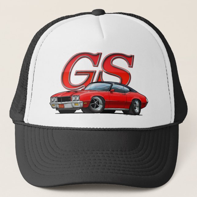 Gorra De Camionero BuickGS_RedVB (Anverso)