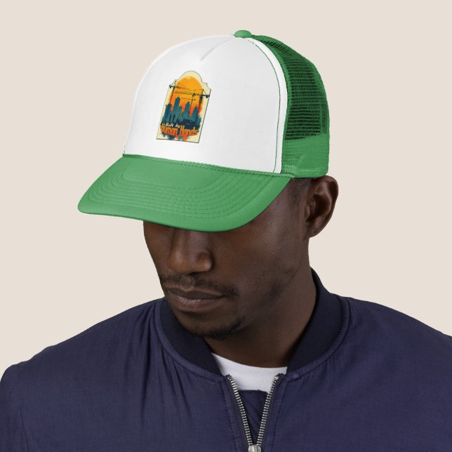 Gorra De Camionero Built by Working Hands Labor Day Construction Desi (In situ)