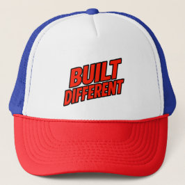 Gorra De Camionero Built Different Trucker Hat – Bold Street Style