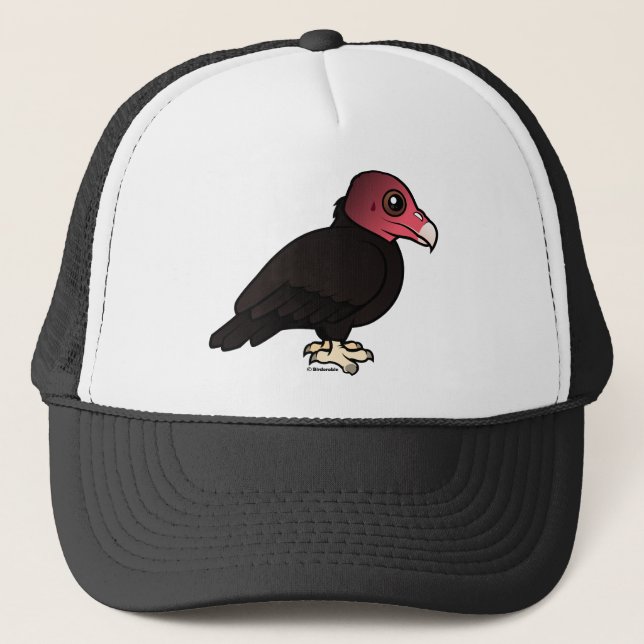 Gorra De Camionero Buitre de Turquía (Anverso)