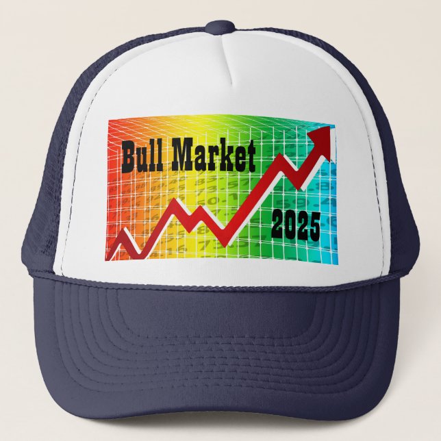 Gorra De Camionero Bull Market 2025 (Anverso)