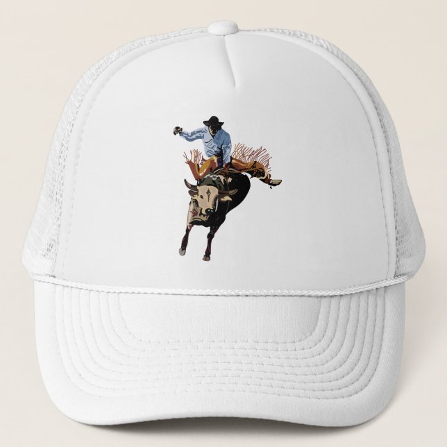 Gorra De Camionero Bull Rider (Anverso)