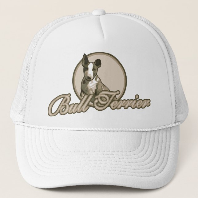Gorra De Camionero Bull terrier BETTY (Anverso)