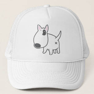 Gorra De Camionero Bull terrier - bully_illu_bruno_3c