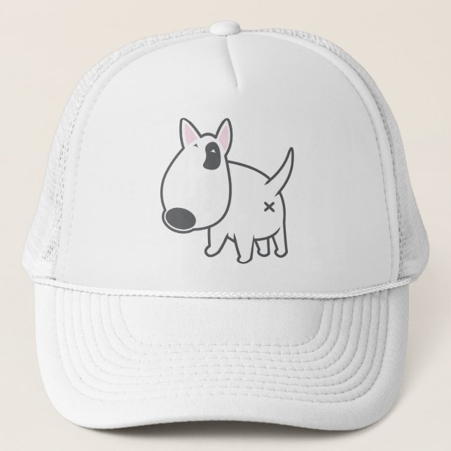 Gorra De Camionero Bull terrier - bully_illu_bruno_3c (Anverso)