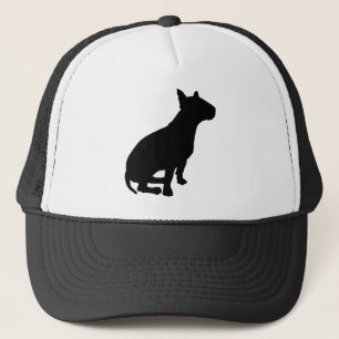 Gorra De Camionero Bull terrier que se sienta