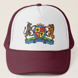 Gorra De Camionero Bull y Boar Rampant Escudo de armas