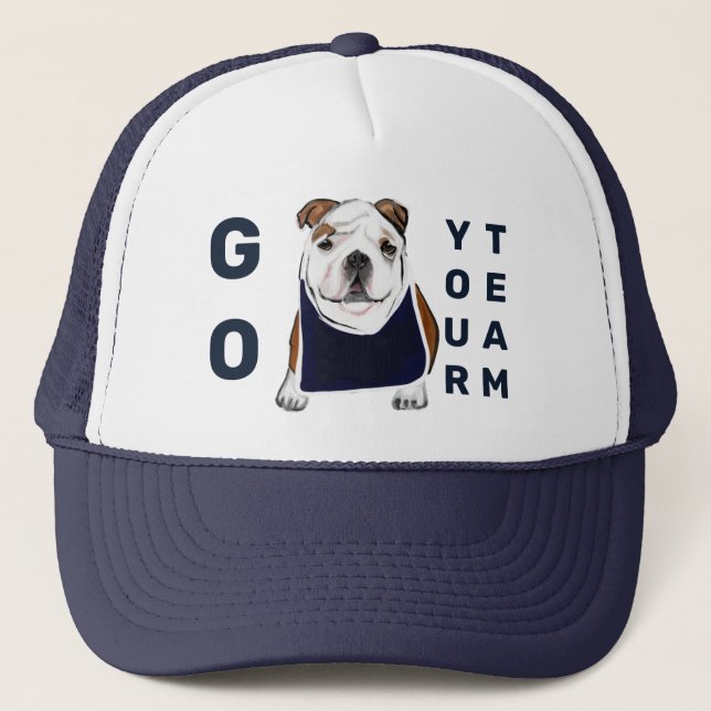 GORRA DE CAMIONERO BULLDOG (Anverso)