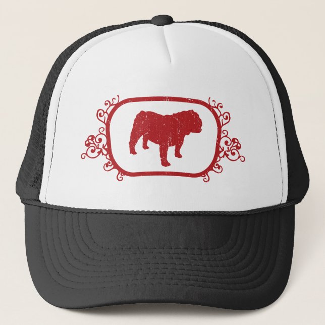 Gorra De Camionero Bulldog (Anverso)