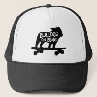 Bulldog a bordo | Skateboarding Dog Silhouette