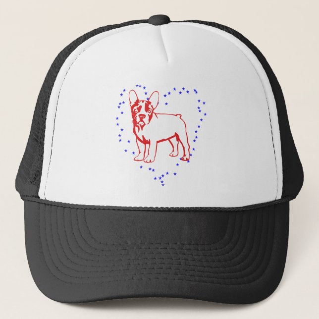 Gorra De Camionero Bulldog Bebé (Anverso)