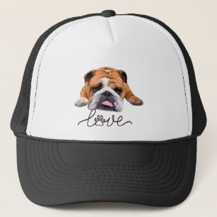 Gorra De Camionero Bulldog, camiseta ilustracion