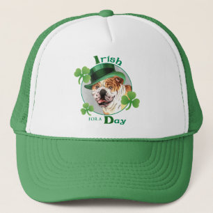 Gorra De Camionero Bulldog de San Patricio