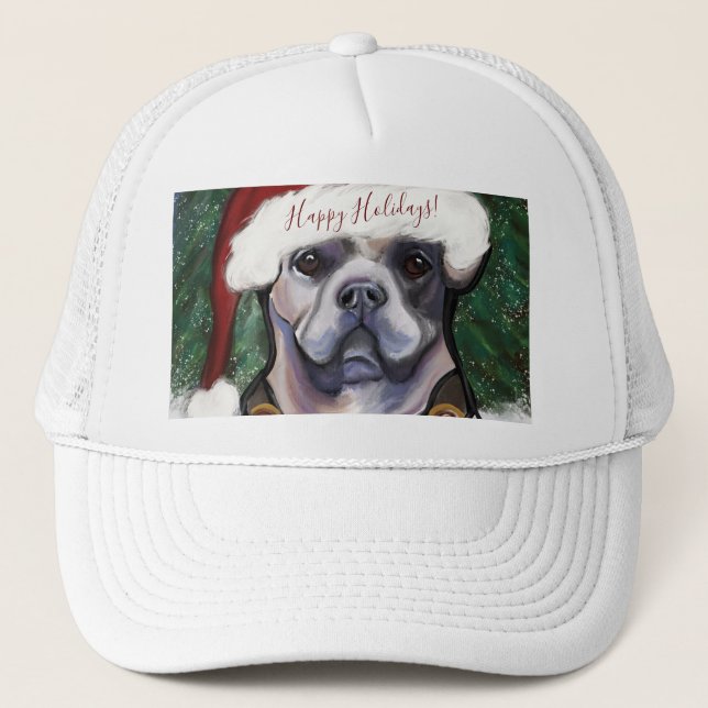 Gorra De Camionero Bulldog de sangre azul de Alapaha (Anverso)
