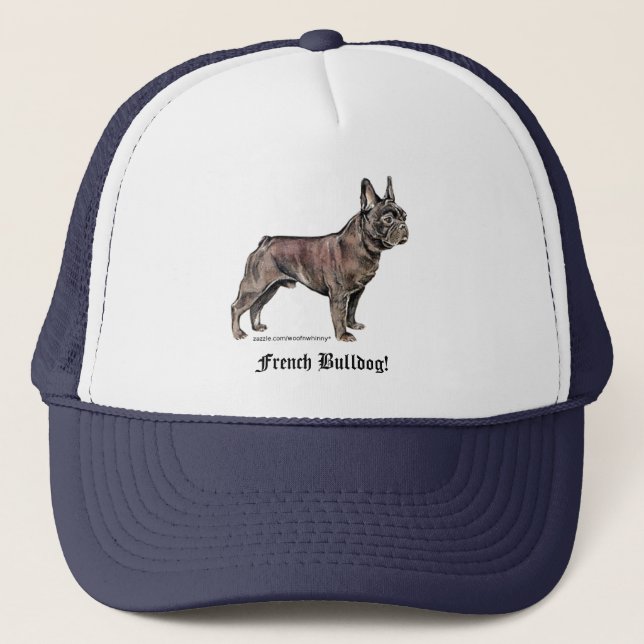 Gorra De Camionero ¡Bulldog francés! (Anverso)