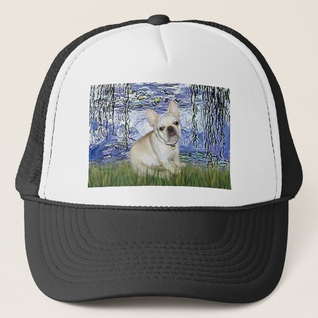 Gorra De Camionero Bulldog francés 3 - Lilies 6 (Anverso)