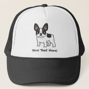 Gorra De Camionero Bulldog francés del dibujo animado