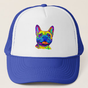Gorra De Camionero Bulldog francés en colores